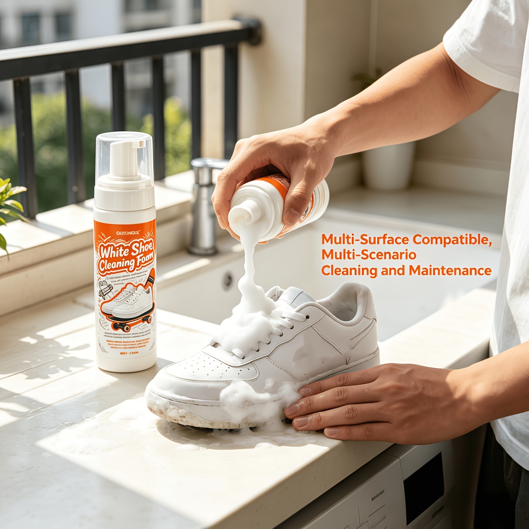Portable No Rinse White Shoe C - огляд і ціна Sneaker Leather Care