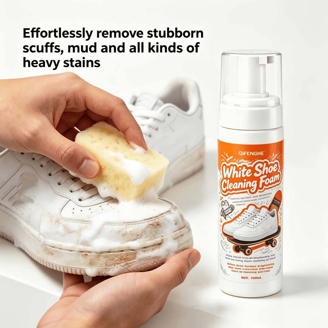Portable No Rinse White Shoe C - огляд і ціна Sneaker Leather Care