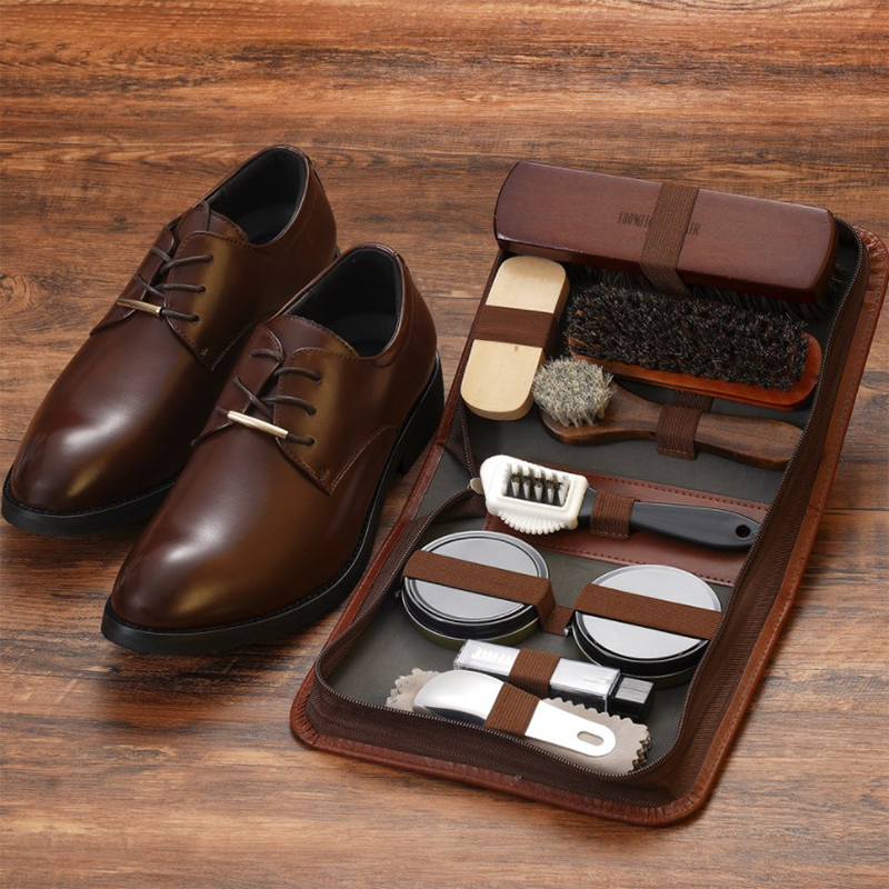 HorseHair Shoe Brush Set Leath - огляд і ціна Sneaker Leather Care
