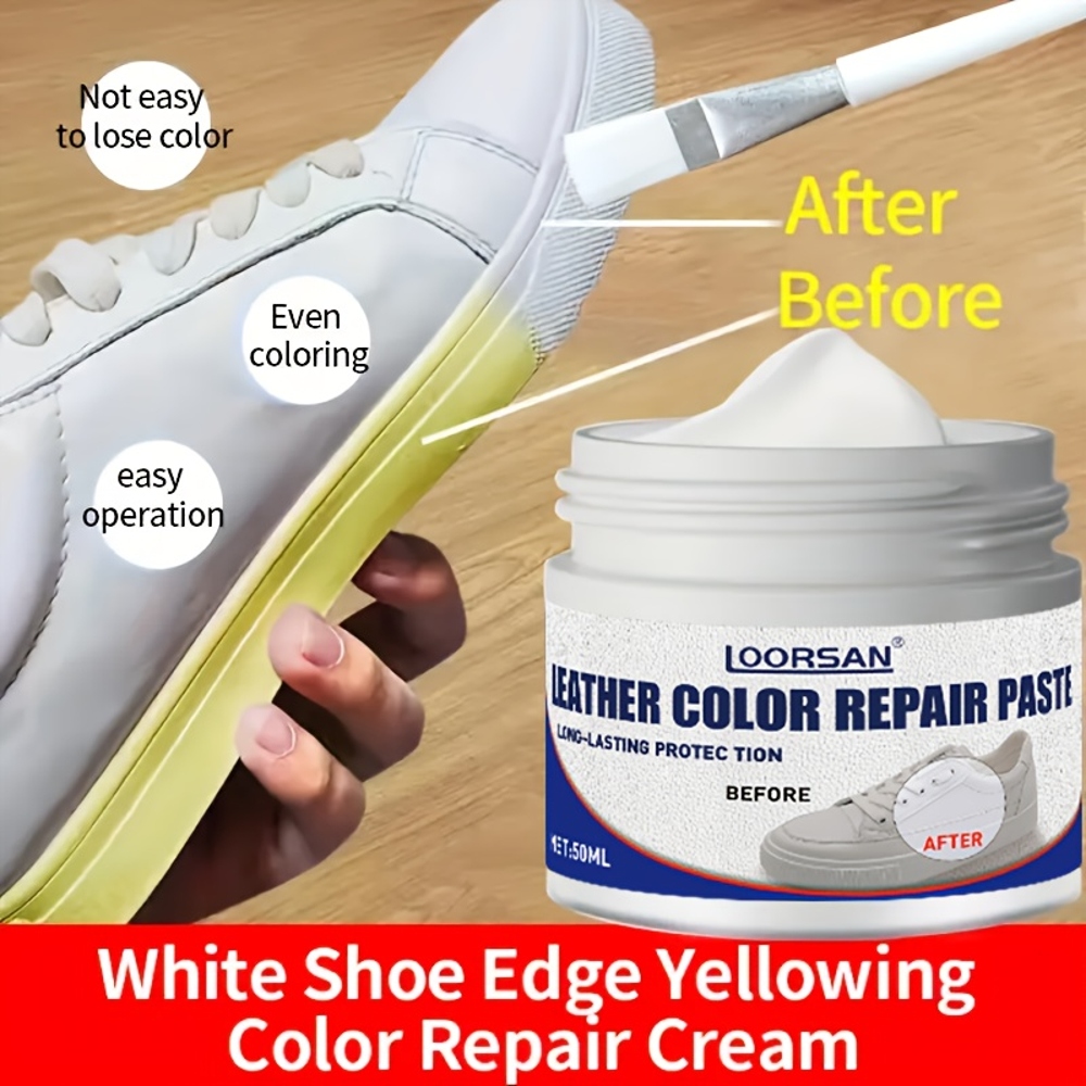 White Leather Repair Kit - Eas - огляд і ціна Sneaker Leather Care