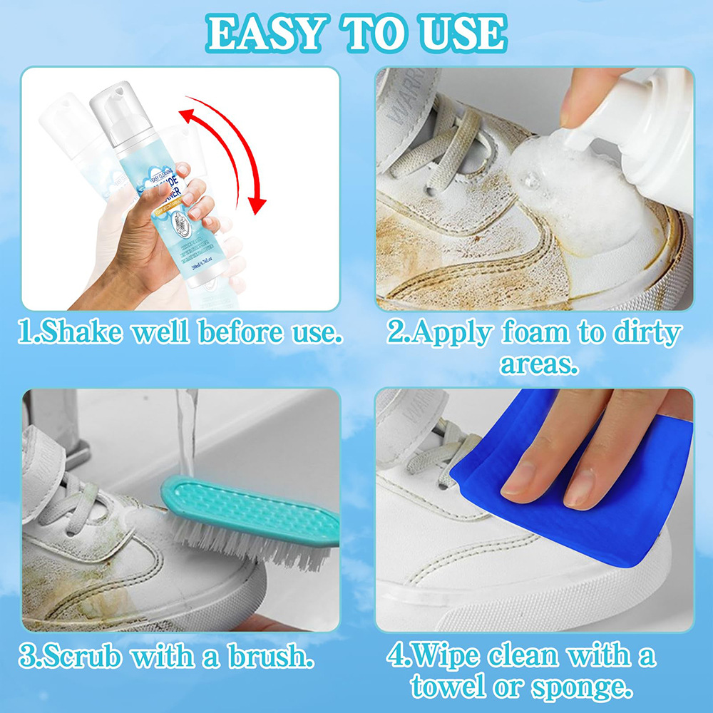 Shoe Cleaning Kit,Sneaker clea - огляд і ціна Sneaker Leather Care
